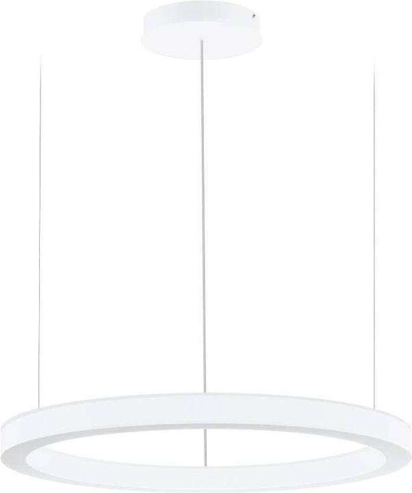 Produktbild EGLO 64243 PASTRENGO 1 LED Pendelleuchte 2x60W Ø900mm Weiss Neutralweiss Dimmbar