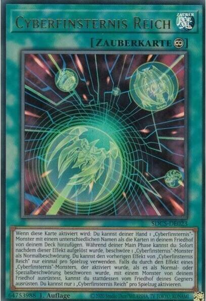 Actual product image Yu-Gi-Oh . Structure Deck - Cyber Strike (German, Deck)