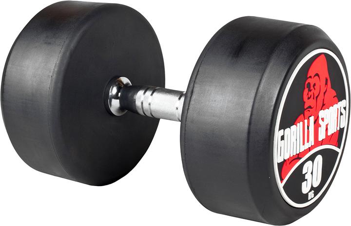 Actual product image Gorilla Sports Round dumbbells (1 x 30 kg)