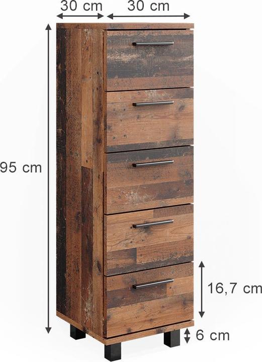 Produktbild Vicco Ilias (30 x 95 x 30 cm)