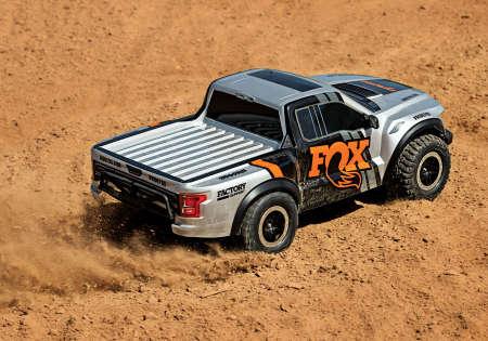 Image du produit Traxxas SC.TRUCK F-150 RAPTOR 1:10 2WD EP RTR FOX BL-2s BRUSHLESS SANS chargeur et SANS accu (RTR Prêt à fonctionner)