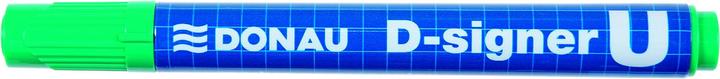 Image du produit Donau Marqueur permanent d-signer u, rond, 2-4mm (trait), rouge (Rouge, 2 mm)