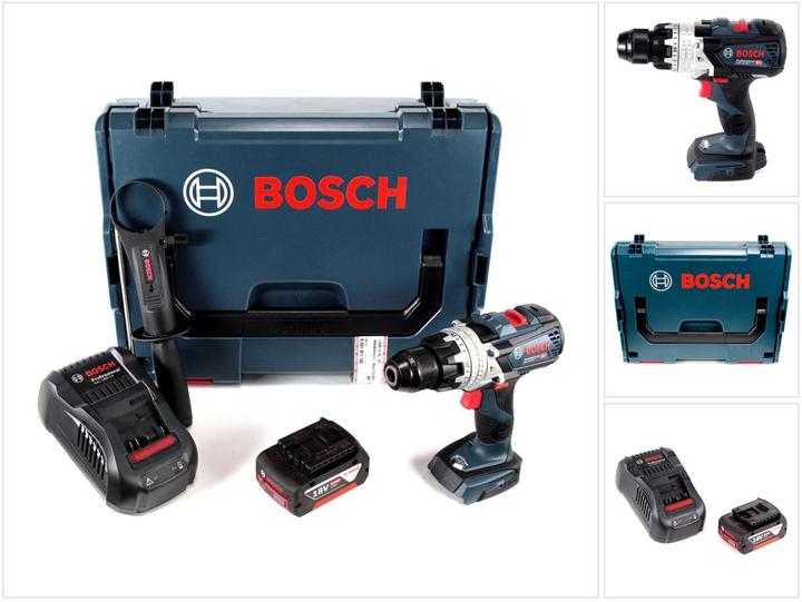 Produktbild Bosch Professional Bosch GSB 18V-85 C Akku Schlagbohrschrauber 18V 85Nm 1/2" Brushless + 1x Akku 5,0Ah + Ladegerät + L- (Akkubetrieb)