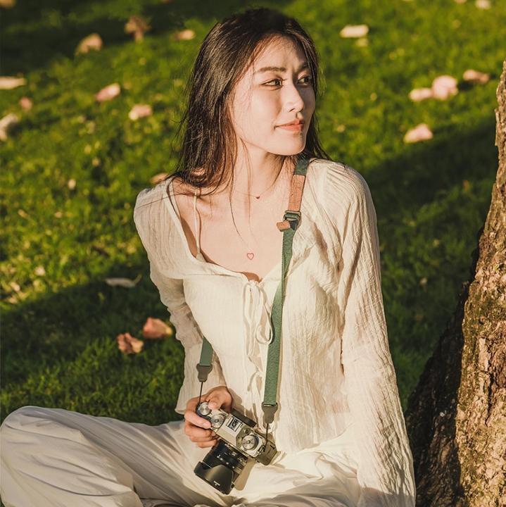 Image du produit Falcam Courroie Maglink Lite verte avec fermeture magnétique #3143G (Sangle d'épaule)