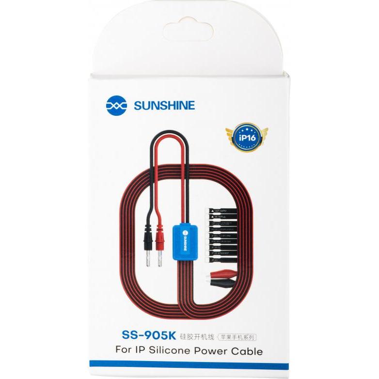 Sunshine Kids Power Cable Sunshine SS-905K fur iPhone 6 - 16 Pro Max Series, Pezzi di ricambio per dispositivi mobili