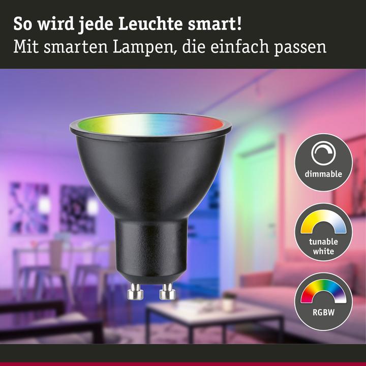 Produktbild Paulmann Reflektor Zigbee (GU10, 4 W, 350 lm, 1 x, F)