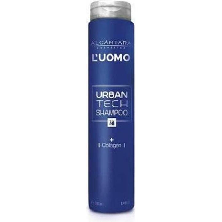 Alcantara Cosmética, Shampoo, L'UOMO URBANTECH shampoo 250 ml (250 ml, Flüssiges Shampoo)
