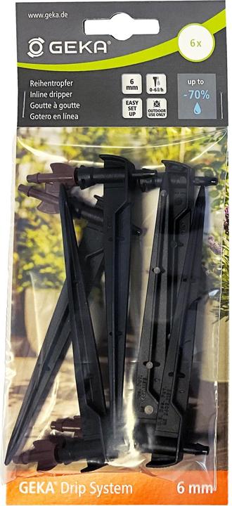 Actual product image Geka Drip row dropper (Drip irrigation dripper)