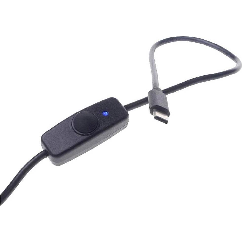 Allnet Rock Pi 4 zbh. Cavo di alimentazione/dati da USB-A a USB-C con interruttore, Scheda + Kit di sviluppo