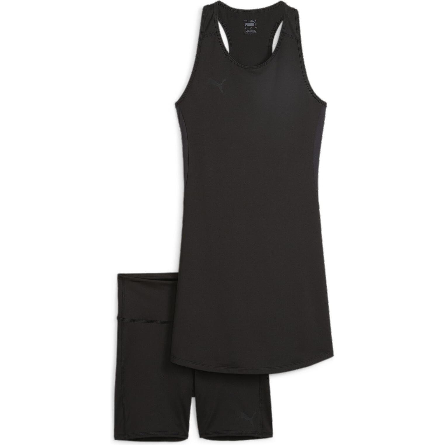 Puma, Damen, Sportshirt, teamGOAL Dress (XL), Schwarz, XL