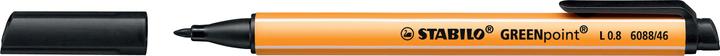 Actual product image STABILO GREENpoint environmentally friendly felt-tip pen (Black, 1 x)