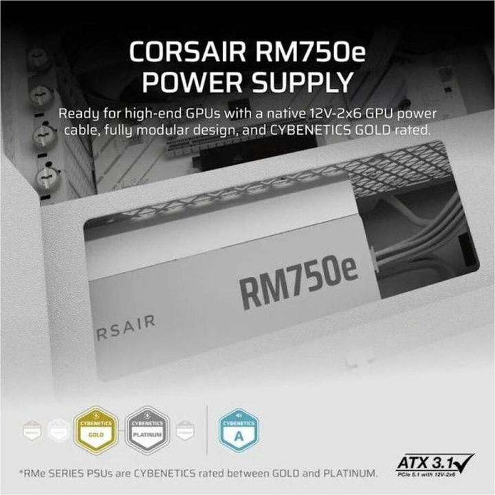 Actual product image Corsair RM750e (750 W)