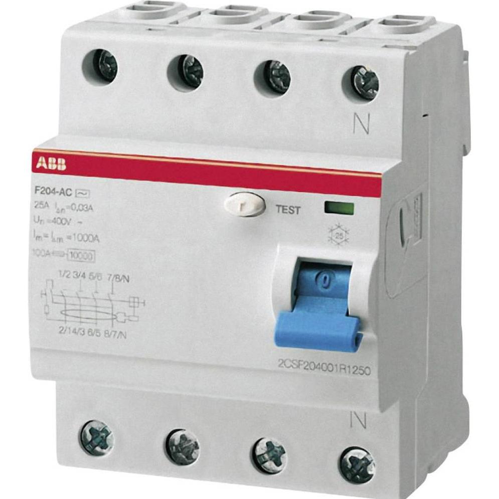ABB, Schutzschalter, FI-Schutzschalter