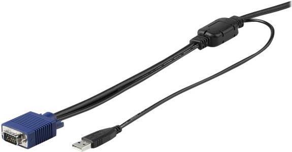 Actual product image StarTech .com 10 ft. (3 m) USB KVM Cable for.com Rackmount Consoles