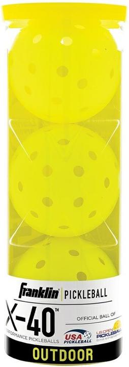 Actual product image Franklin Pickleballs X-40 (3 pcs.)
