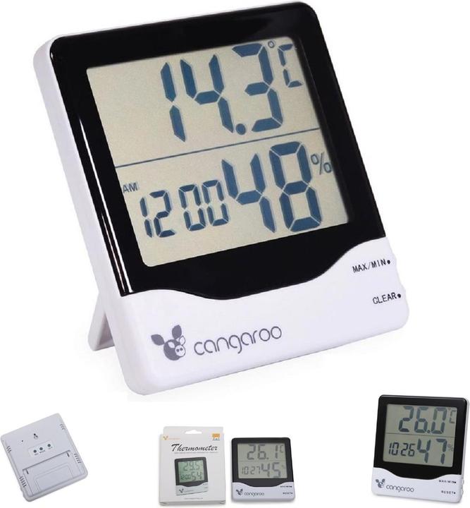 Produktbild Cangaroo Thermometer 3 in 1 digitale Uhr