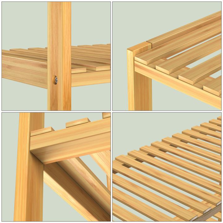 Actual product image Casaria Standing shelf (66 x 58 x 26 cm)