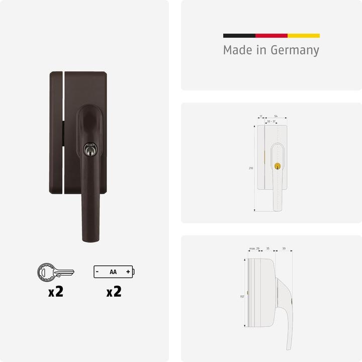 Actual product image Abus FO400A B AL0145