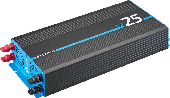 Produktbild Ective CSI 25 Sinus-Wechselrichter 2500W 24V mit Netzvorrangschaltung und Ladegerät (CH-Stecker)