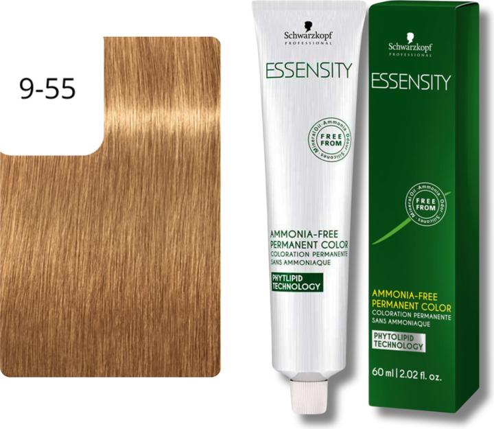Immagine prodotto Schwarzkopf Professional ESSENSITY Colore permanente senza ammoniaca (9-55 Extra Chiaro Biondo Oro Extra)