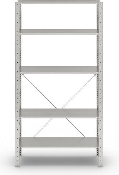 Actual product image eurokraft pro Boltless shelving, single row