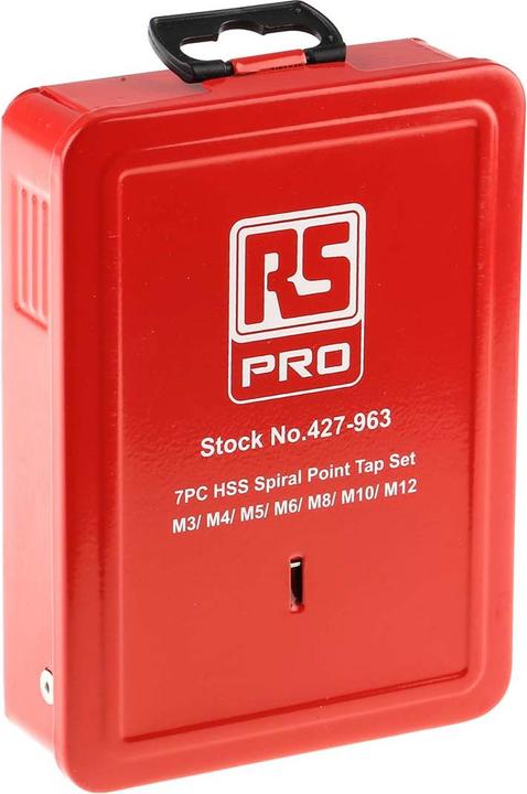 Actual product image RS PRO HSS tap set sp/pt M3-M12