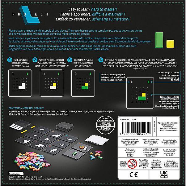 Immagine prodotto Asmodée Project L (Tedesco, Francese, Inglese)
