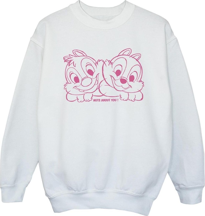Immagine prodotto Disney Chip 'n' Dale Nuts About You Felpa Ragazze (128)