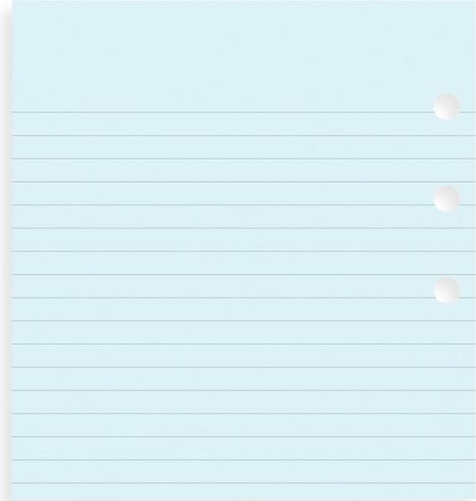 Produktbild Filofax FILOF.PE NOTIZP.BLAU LIN./30B (95 x 171 mm)