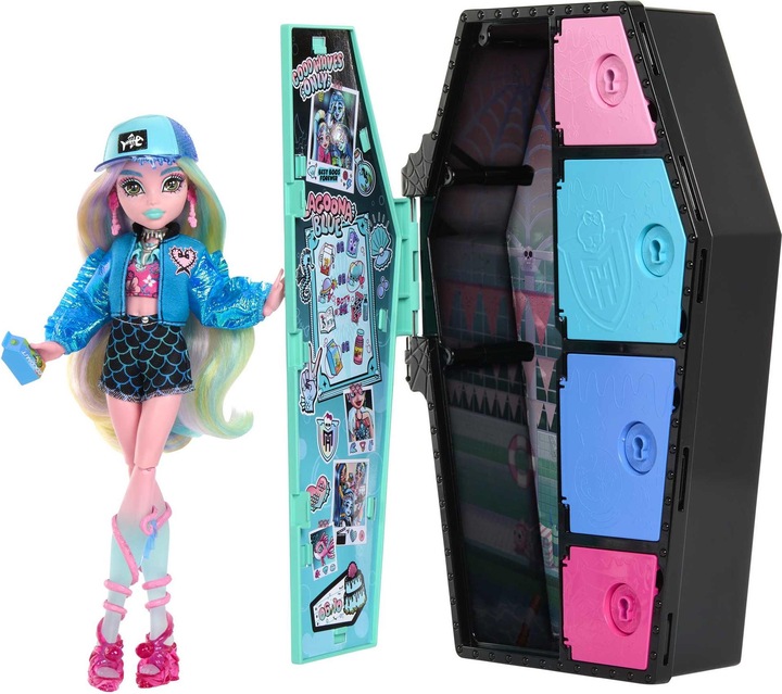 Actual product image Mattel Skulltimate Secrets Lagoona Blue Doll