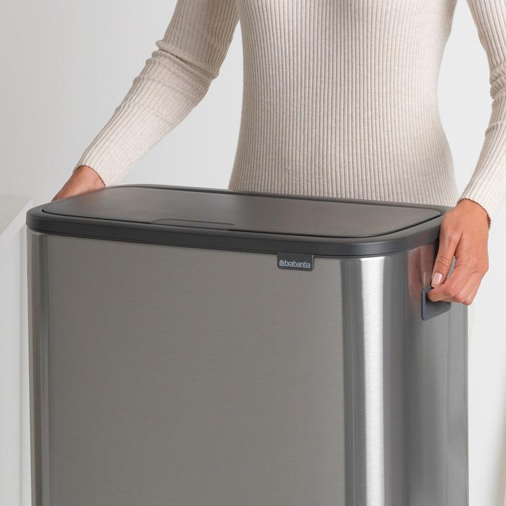 Actual product image Brabantia Bo Touch Bin recycling bin (60 l)
