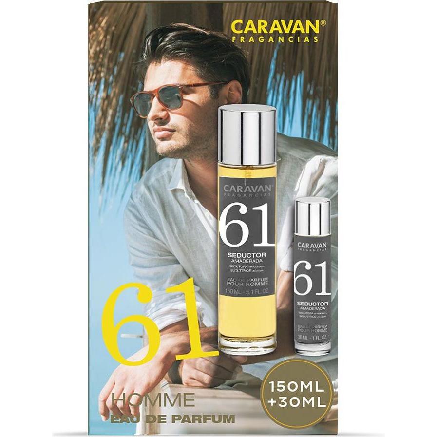 Caravan, Set regalo bellezza, Set di profumi da uomo Duplo n. 61 - 2 pezzi (Set di profumi)