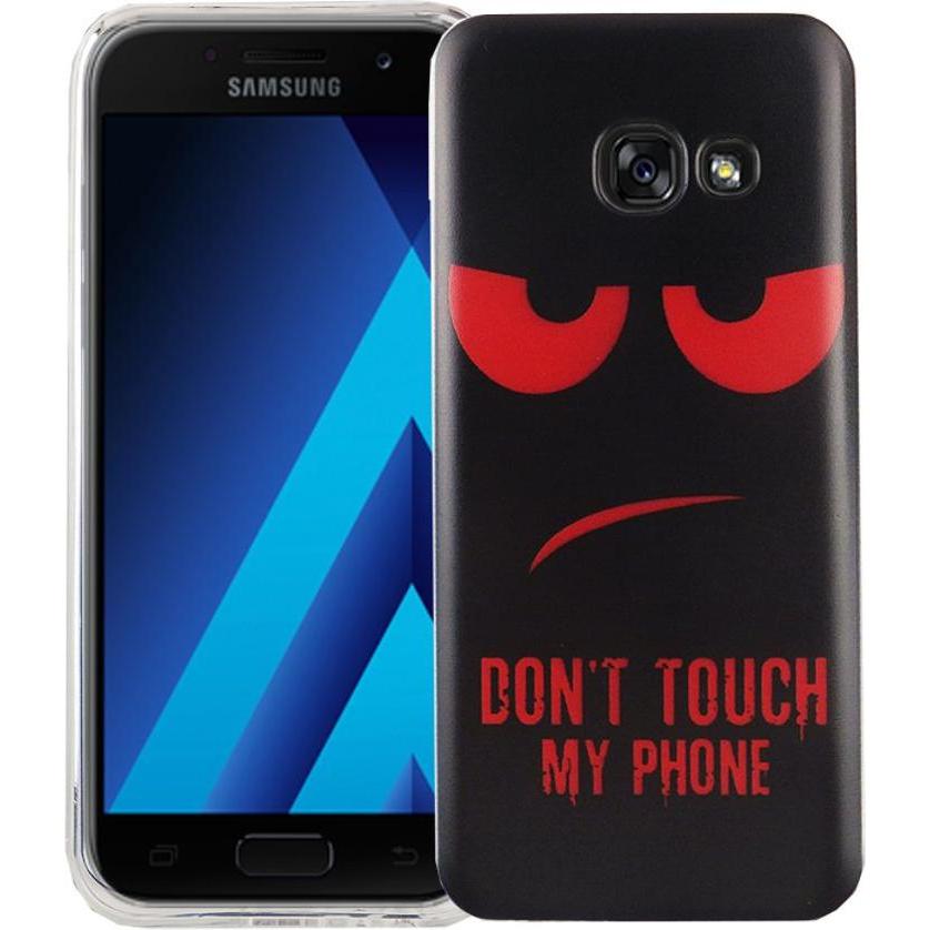König Design Handyhülle für Samsung Galaxy A3 (2017) Schutzcase Backcover Bumper Etuis Rot (Samsung Galaxy A3 (2017)), S...