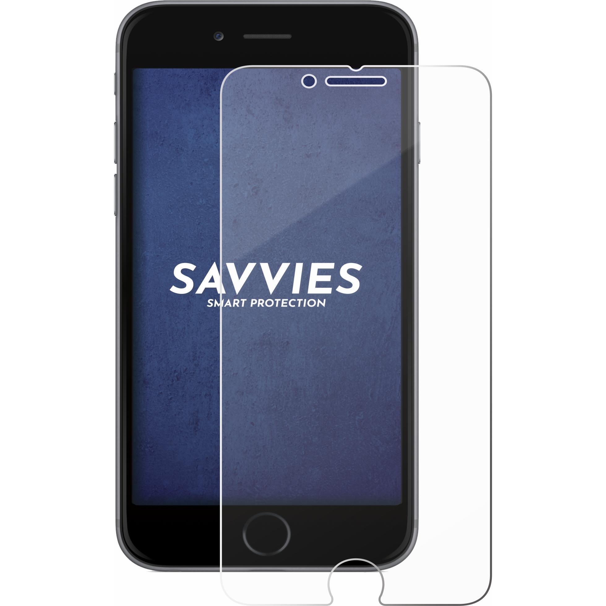 Thumbnail - Savvies Panzerglas Hartglas Displayschutz (1 Stück, Apple iPhone 6s), Smartphone Schutzfolie, Transparent