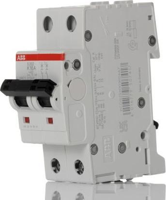 Produktbild ABB S202-K16 Sicherungsautomat 16A pro M compact 2-polig