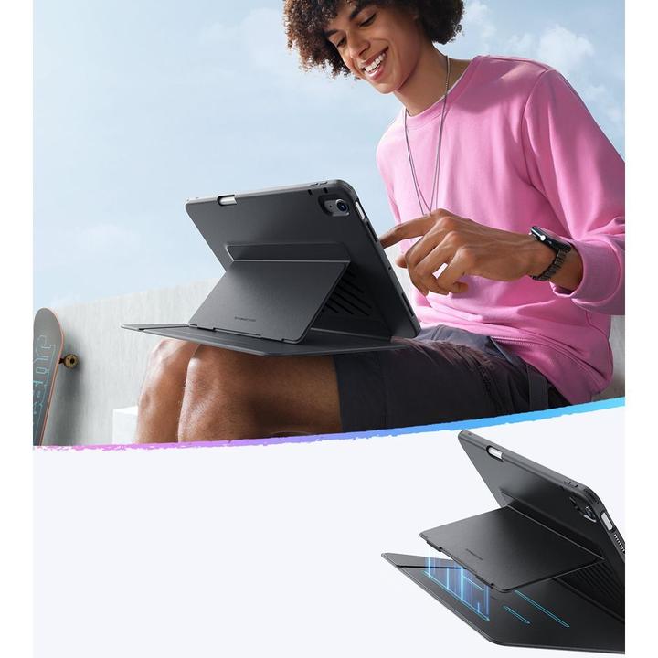 Produktbild ESR - Flip Hybrid - iPad Air 4 (2020) / Air 5 (2022) / Air 11 (2024) / Air 11 (2025) - Black (iPad Air 4)
