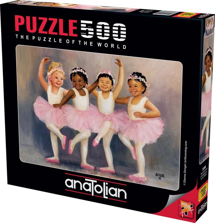Produktbild Anatolian 3598 puzzle 500 pcs. The Little Ballerinas of the World by Dianne Dengel (500 Teile)