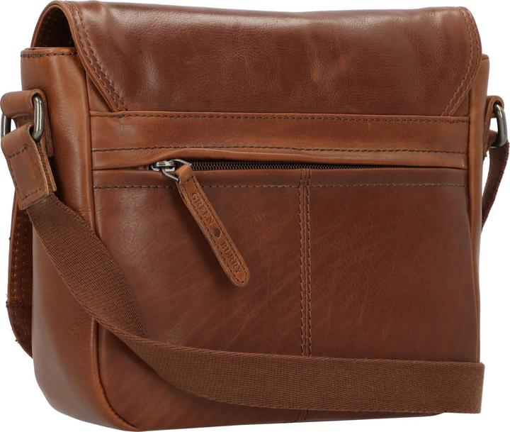 Actual product image Greenburry Vintage Umhängetasche Leder 26 cm