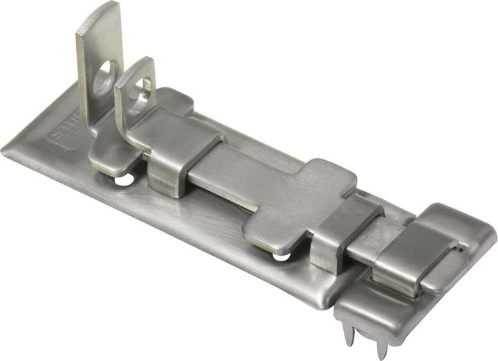 Burg Wächter Armoured bolt stainless steel R 80 Ni SB (Lock bolt straight, 1 pcs.)
