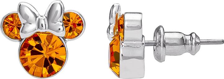 Image du produit NoName MINNIE - Clous d'Oreilles Anniversaire en Laiton Plaqué - Novembre (Argent Sterling)