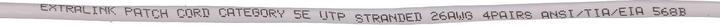 Actual product image Extralink EX.7669 Network cable U/UTP (UTP) (U/UTP, CAT5e, 1 m)