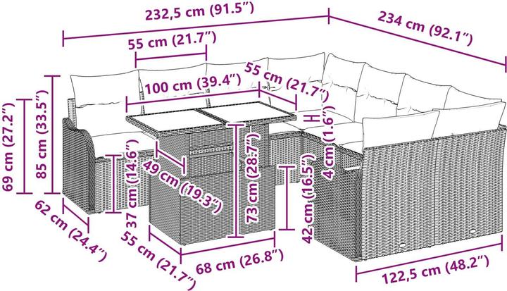 Produktbild vidaXL Oscar