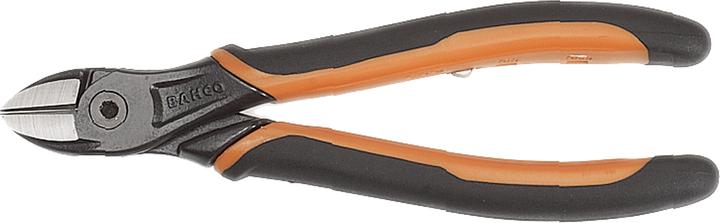 Actual product image Bahco ERGO diagonal cutters with self-opening two-component handle, phosphatised, 140 mm, industrial (140 mm)