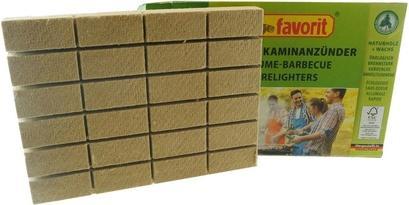 Favorit Barbecue and chimney starter 24 pieces 1245