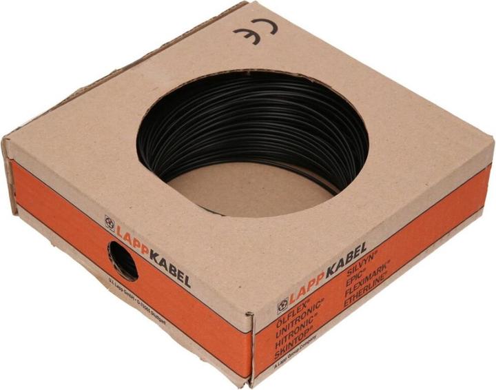 Actual product image Lapp Stranded wire, 0.50 mm², black Stranded copper wire, bare, flexible PVC (100 m)