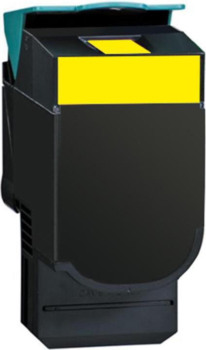 Image du produit Plutoos Lexmark CS310 toner XXL compatible, jaune 70C2HY0 (Y)