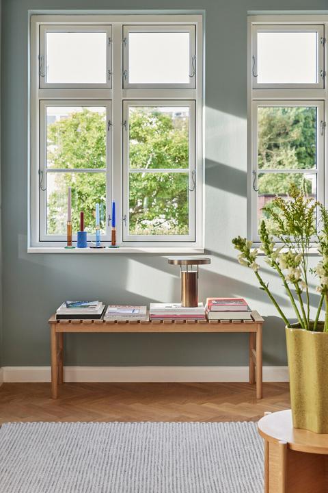 Image du produit Hübsch Row Bench Large Natural (40 cm)