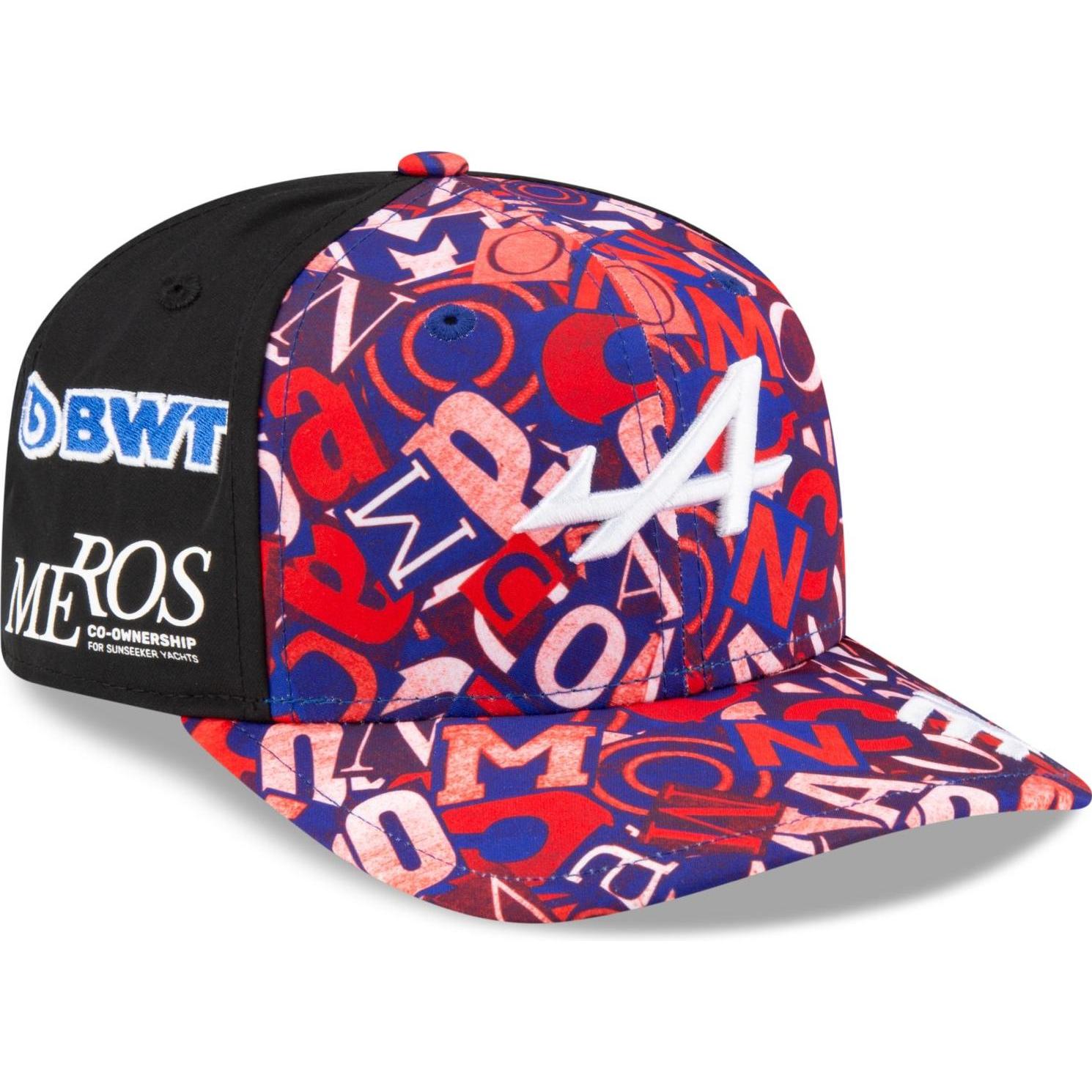 Thumbnail - New Era, Herren, Cap, 9Fifty Snapback Cap - F1 Alpine MONACO Esteban Ocon, Mehrfarbig, (M)