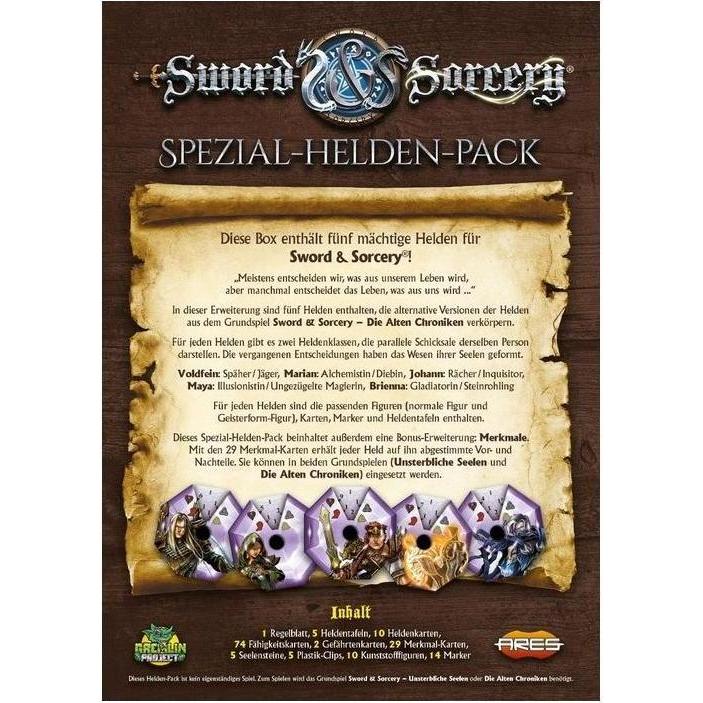 Thumbnail - Ares ARGD0199 - Sword & Sorcery: Die Alten Chroniken - Alternative Helden & Geisterformen (Deutsch)