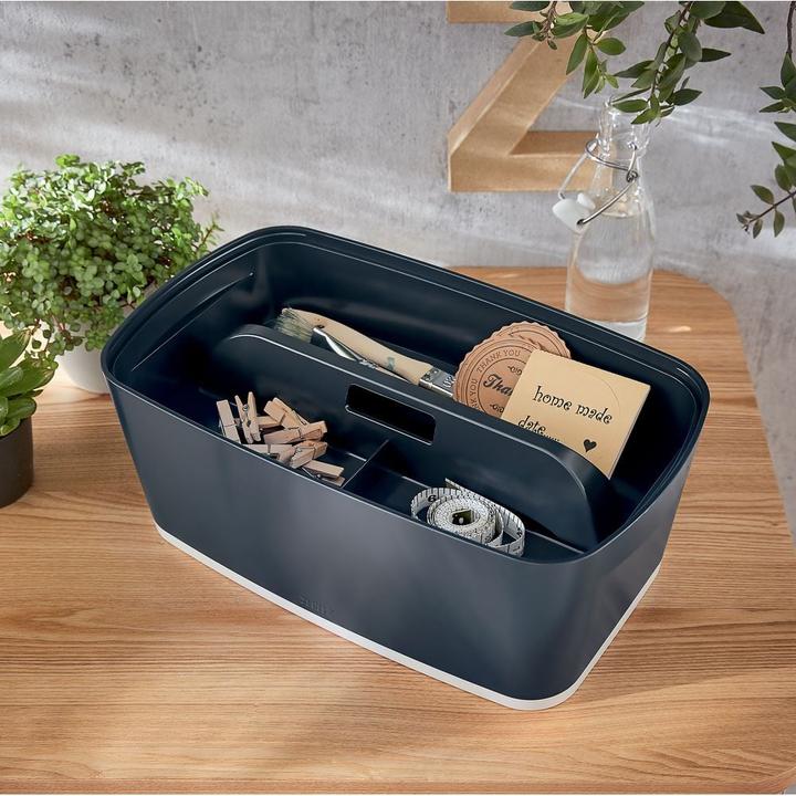 Actual product image Leitz MyBox Set + Organiser Cosy 52670089 grey 197x322x140mm (31.80 cm, 5 l, 1x)